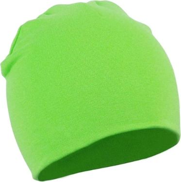 Dětská čepice zelená - obrázek 1