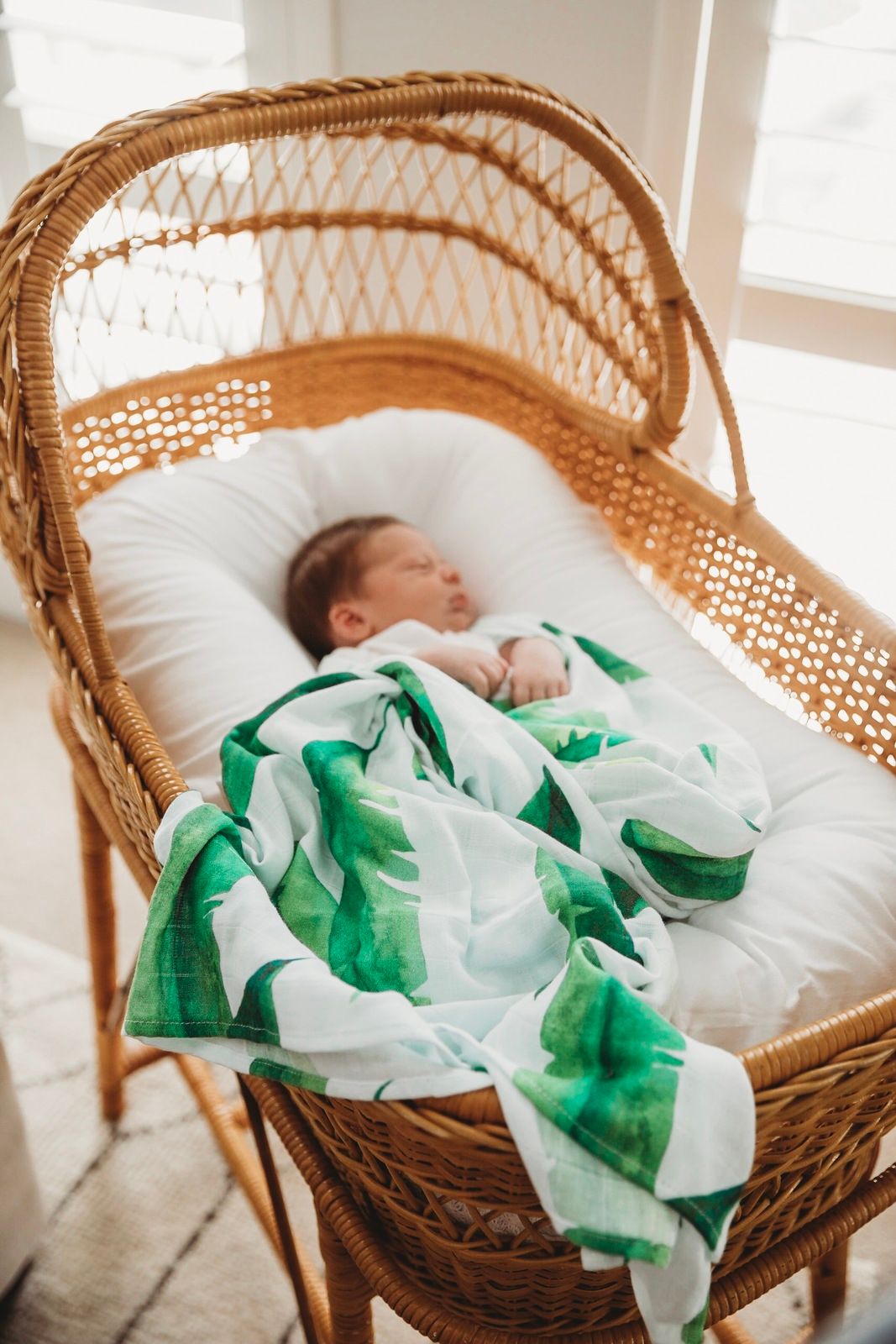 Snuggle Hunny Kids Organická mušelinová zavinovací plena California - obrázek 3