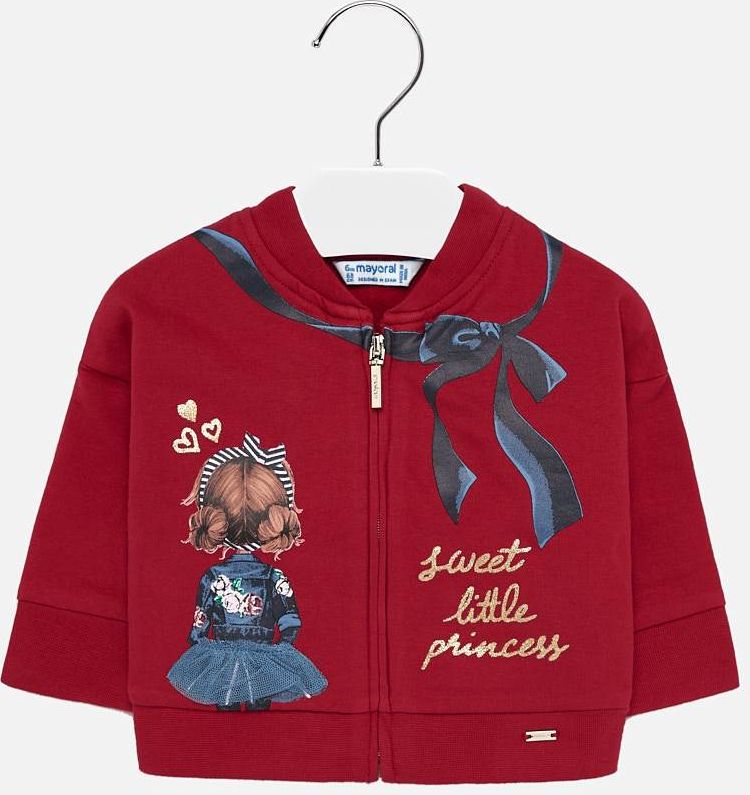 Mayoral dětská fleece mikina 2438_078 Velikost: 9 / 74 - obrázek 1