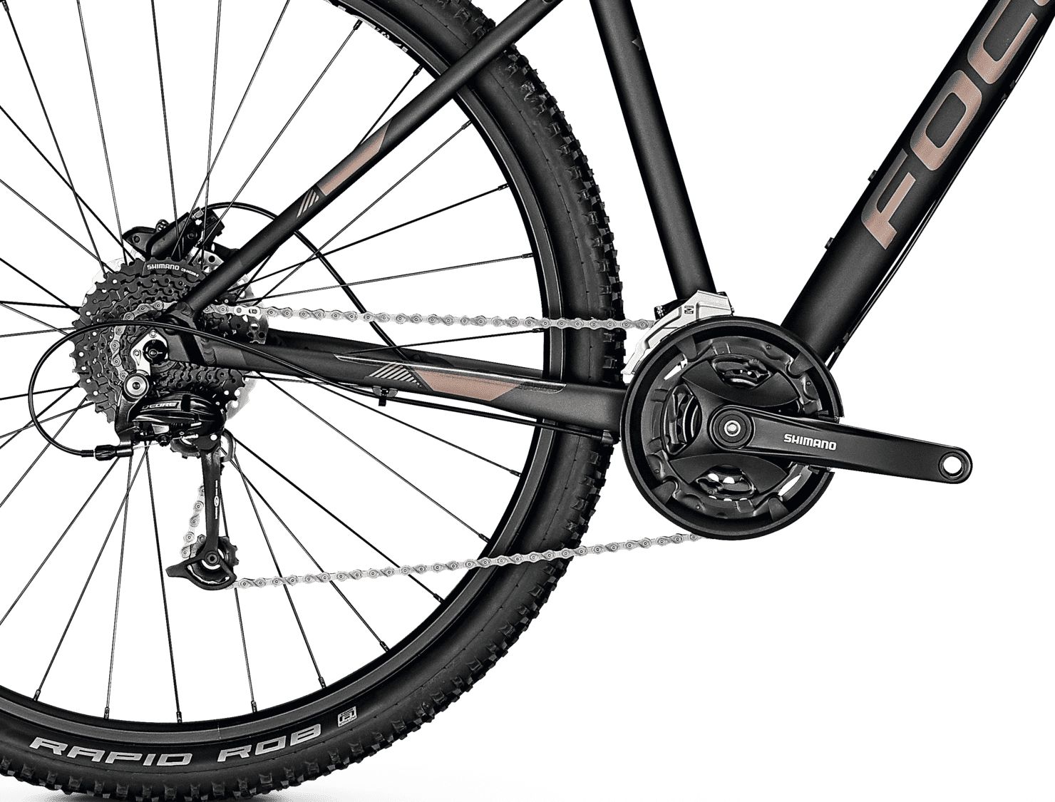 Focus Whistler 3.6 Diamantblack matt 29" 48 L - obrázek 3