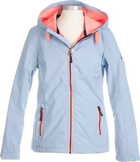 Nickel sportswear dívčí softshellová bunda 164 modrá - obrázek 1