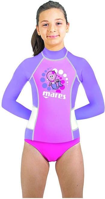 Mares Tričko RASH GUARD GIRL - KID s dlouhým rukávem, M - obrázek 1