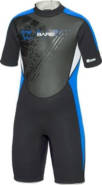 BARE Neopren MANTA Shorty JUNIOR, zelená, 16 - obrázek 1