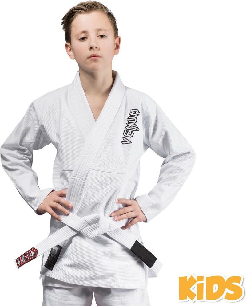 VENUM Venum Dětské BJJ GI CONTENDER - Bílé - obrázek 1