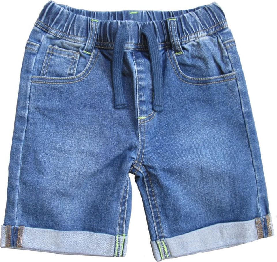 Carodel chlapecké šortky 110 modrá/zelená - obrázek 1
