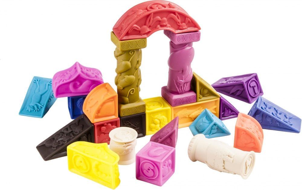 B.toys Kostky Elemnosqueeze - obrázek 1