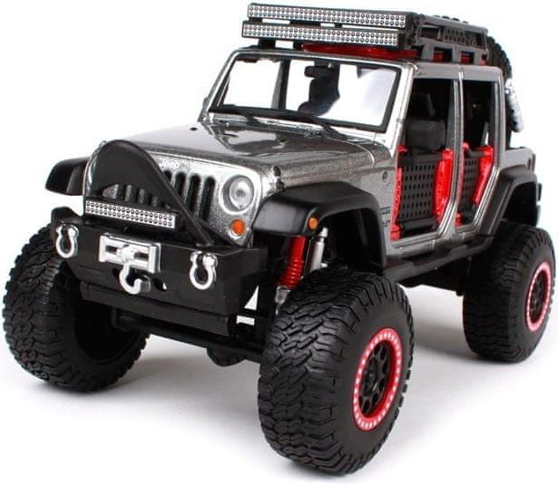 Maisto Jeep Wrangler Unlimited - šedá - obrázek 1