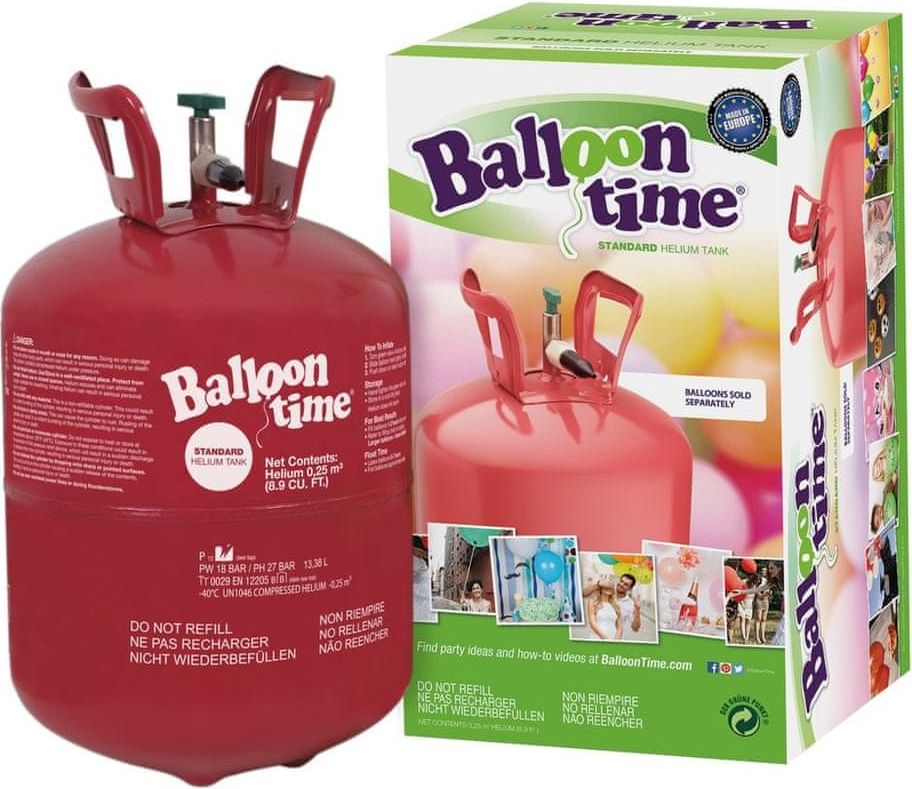 Helium Ballon Time do balónků - jednorázová nádoba 250 l - obrázek 1