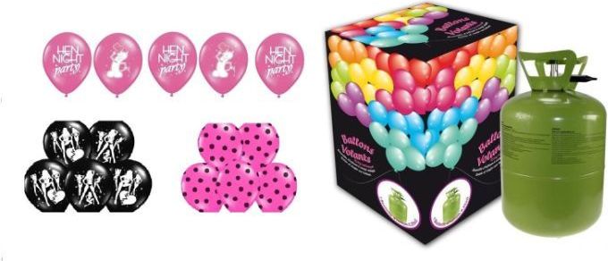 Helium sada ROZLUČKA SE SVOBODOU + 15 balónků - obrázek 1