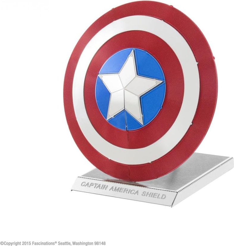 Metal Earth Marvel Captain America Shield - obrázek 1