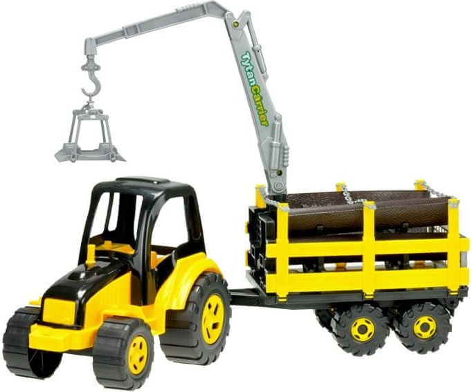 Mikro hračky Traktor s vlekem TytanCarrier 70cm - obrázek 1