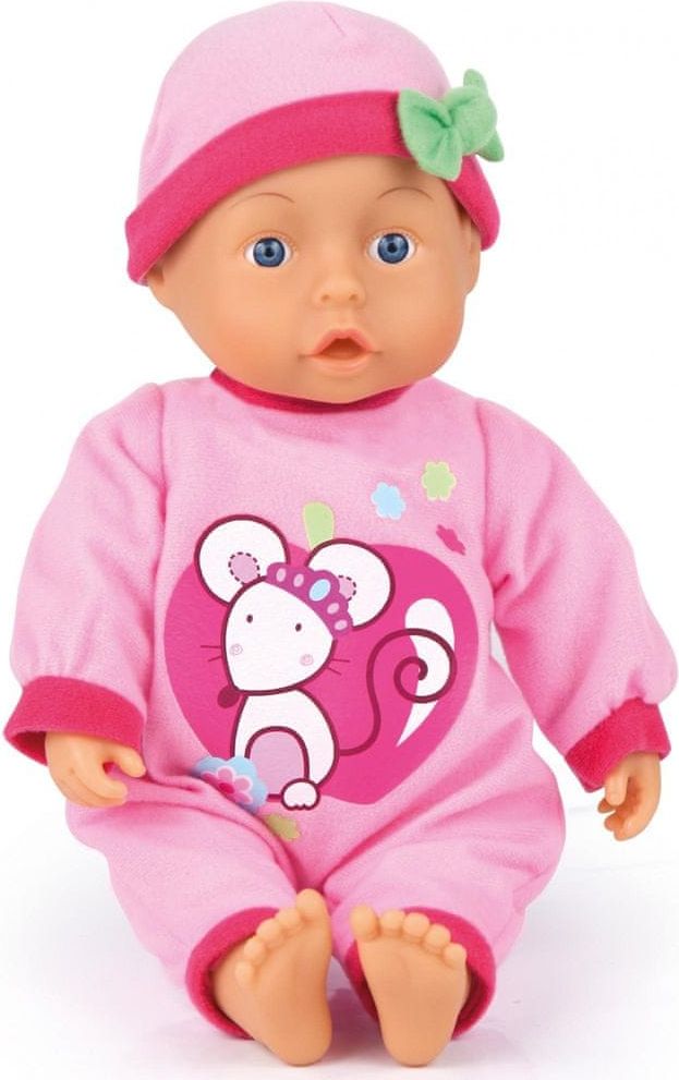 Bayer Design First Words Baby panenka růžová, 33 cm - obrázek 1