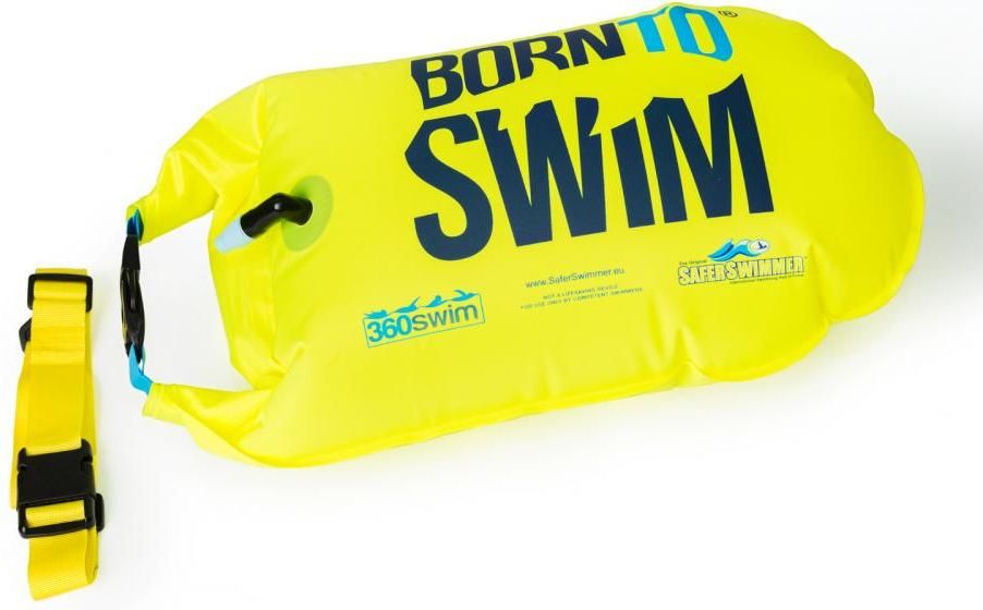 Born To Swim Plovák a vak - zelená - obrázek 1