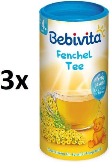 Bebivita Fenyklový čaj - instantní, 3×200g - obrázek 1