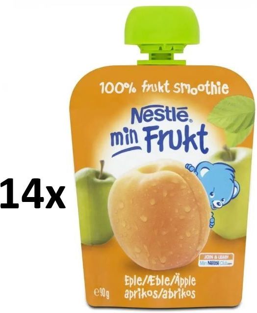 Nestlé kapsička Meruňka, Jablko 14x90g - obrázek 1