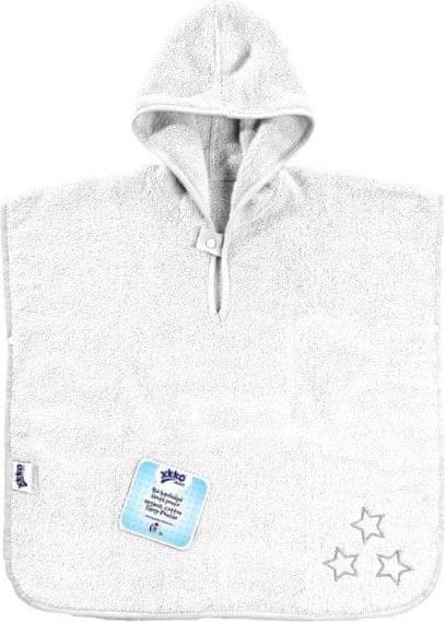 Kikko XKKO Organic froté pončo Baby Blue Stars - obrázek 1