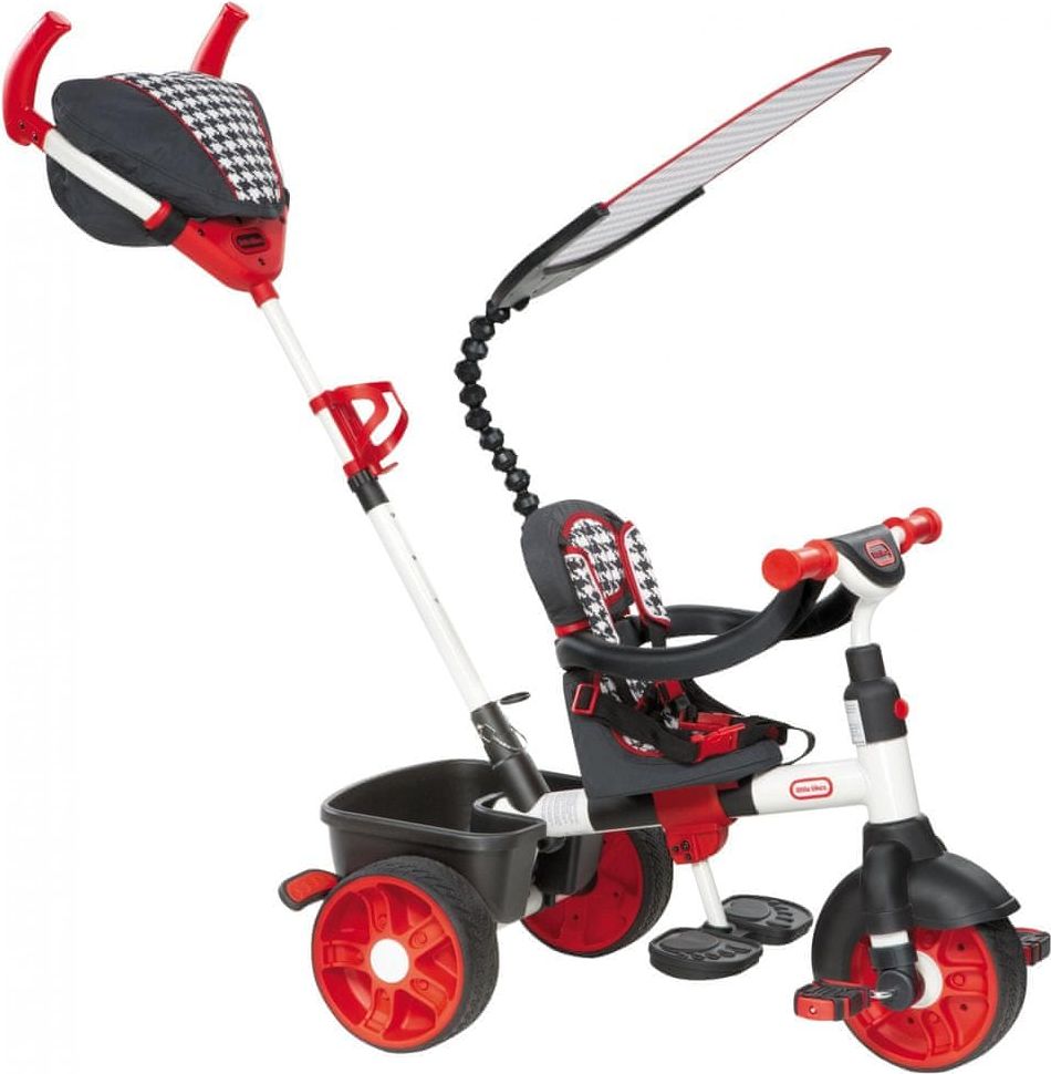 Little Tikes Tříkolka 4v1 Sport - Červeno-bílá - obrázek 1