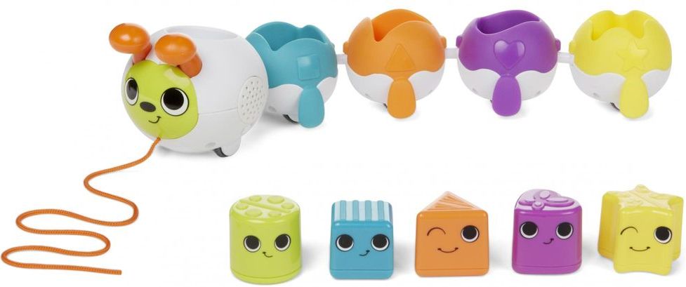 Little Tikes Zpívající housenka s poznáváním tvarů - obrázek 1