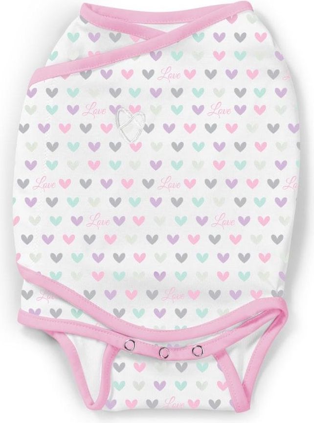 Summer Infant Zavinovačka SwaddleMe Kicksie Love srdíčka - obrázek 1
