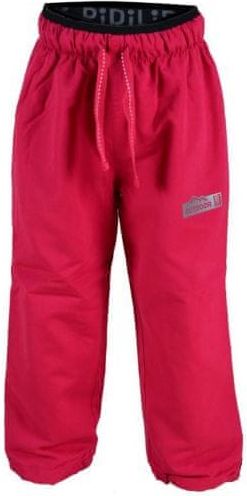 PIDILIDI Dívčí outdoorové kalhoty 158 růžové - obrázek 1
