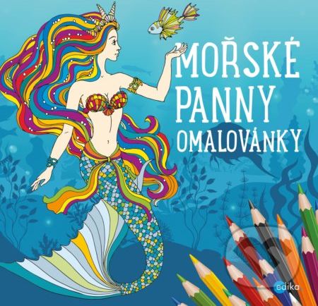 Mořské panny - omalovánky - - obrázek 1