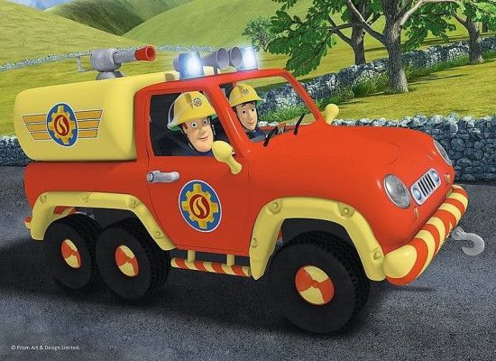 TREFL Puzzle Požárník Sam: Požární auto 20 dílků - obrázek 1