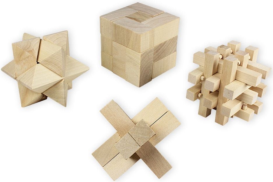 Marionette Logická skládačka 4 sady, MT-184 - obrázek 1