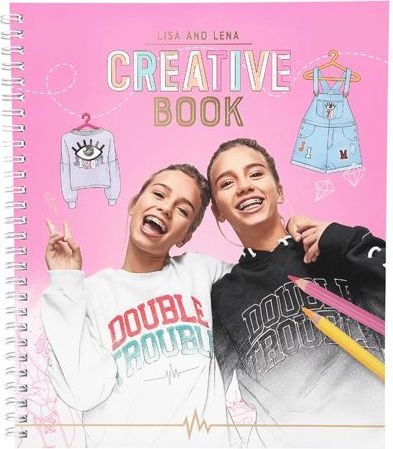 Omalovánky, kreativní sada J1MO71, Lisa a Lena - obrázek 1