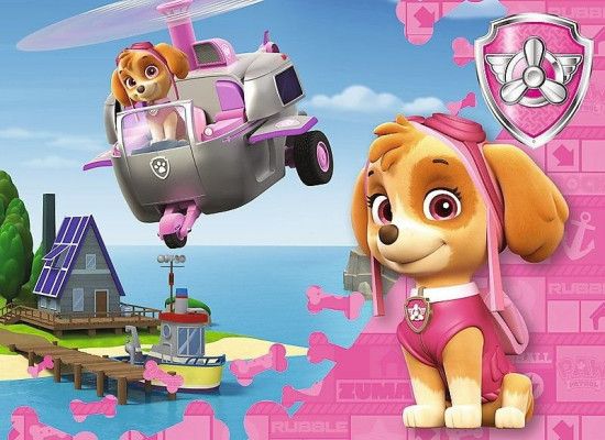 TREFL Puzzle Tlapková patrola: Letecká záchranářka Skye 20 dílků - obrázek 1
