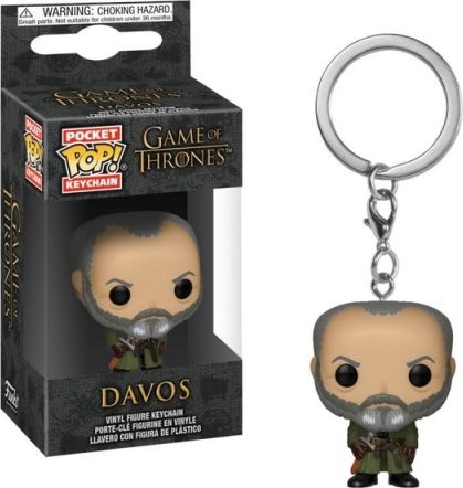 Funko Pop Keychain: GOT S10 - Davos - obrázek 2