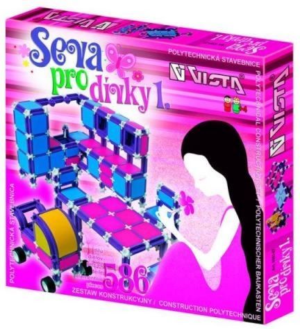 VISTA Stavebnice Vista Seva pro dívky 1 - obrázek 1