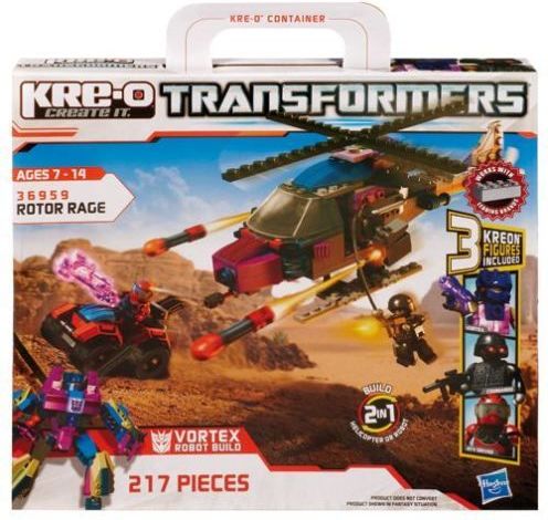 KRE-O TRANSFORMERS STAVEBNICE S VRTULNÍKEM - obrázek 1