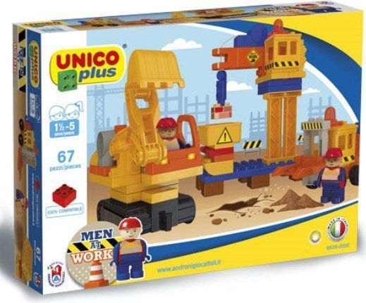 Unico Plus Unico Plus stavebnice Stavba typ LEGO DUPLO 67 dílů - obrázek 1