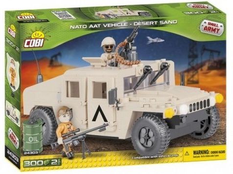 Cobi 24303 NATO terénní vozidlo pouštní, 300 k, 2 f - obrázek 1
