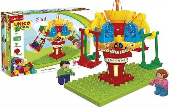 Unico Plus Unico Plus stavebnice Kolotoč typ LEGO DUPLO 31 dílů - obrázek 1