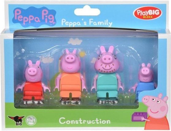 BIG PlayBIG Bloxx Peppa Pig Figurky Rodina - obrázek 1