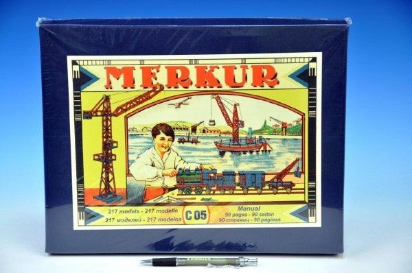 Merkur Stavebnice Classic C05 217 modelů v krabici 36x28x6cm - obrázek 1