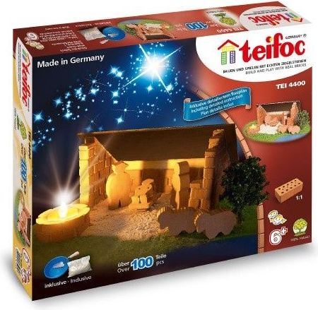 Směr Stavebnice Teifoc Betlém 100ks v krabici 35x29x4,5cm - obrázek 1