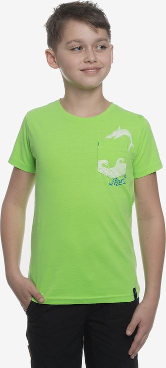 Triko dětské Sam 73 | Zelená | Chlapecké | 140 - obrázek 1