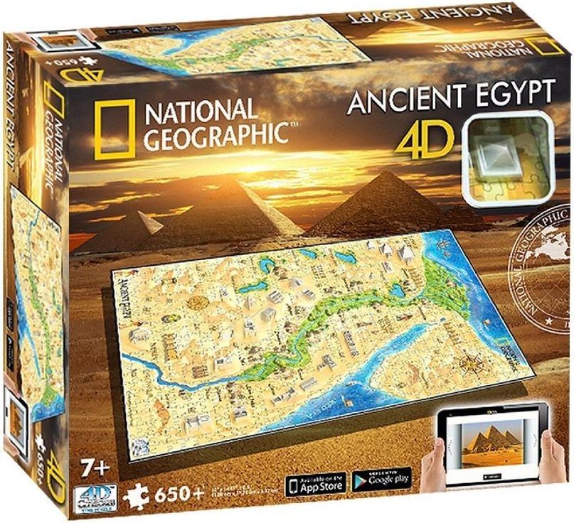 Wiky Wiky 4D Puzzle National Geographic 4D Starověký Egypt - obrázek 1