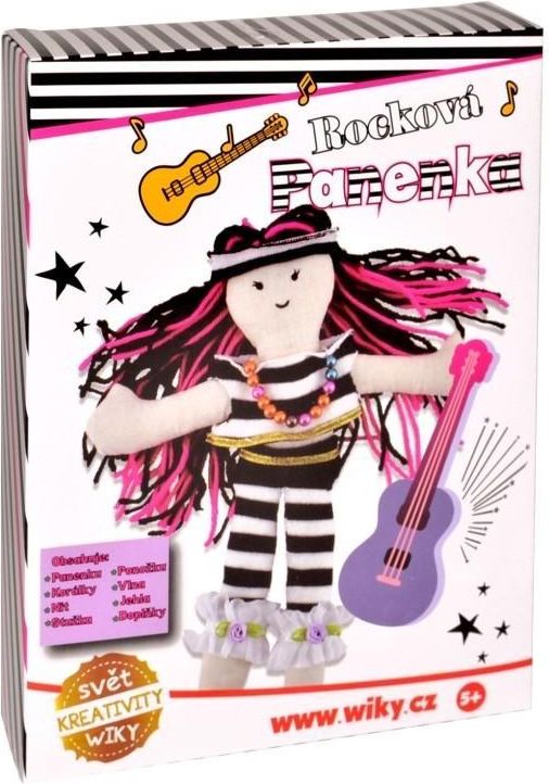 Wiky kreativita Wiky Kreativní set: Rockové panenky - obrázek 1