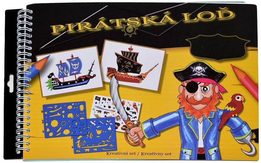 Wiky kreativita Wiky Kreativní set návrhář - piráti - obrázek 1