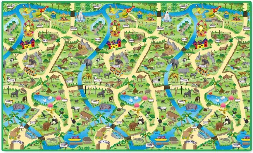 Wiky Wiky Podložka - ZOO, 200 x 120 cm - obrázek 1