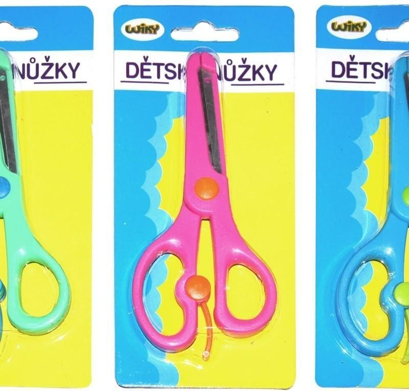 Wiky Wiky Dětské plastové nůžky - obrázek 1