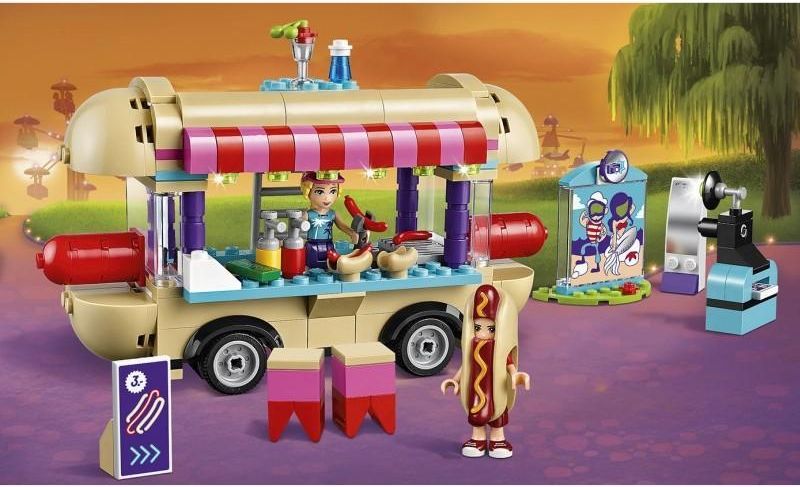 LEGO Friends LEGO Friends 41129 Dodávka s párky v rohlíku v zábavním parku - obrázek 2