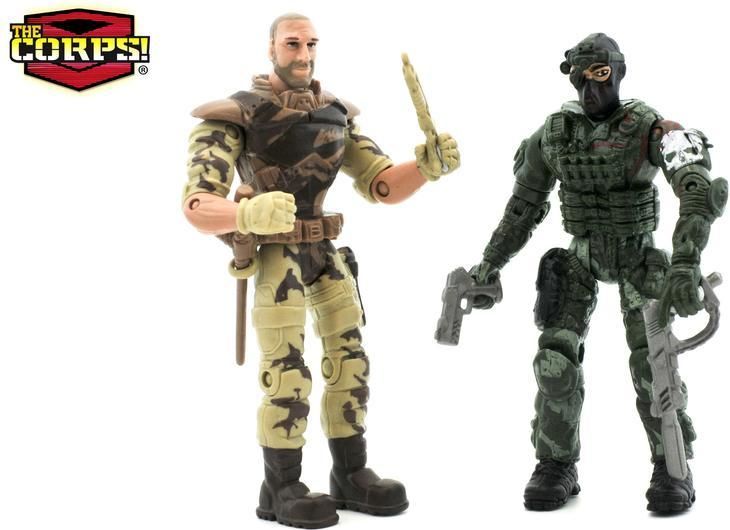 The Corps The CORPS! Voják set 10cm /4 druhy - obrázek 4
