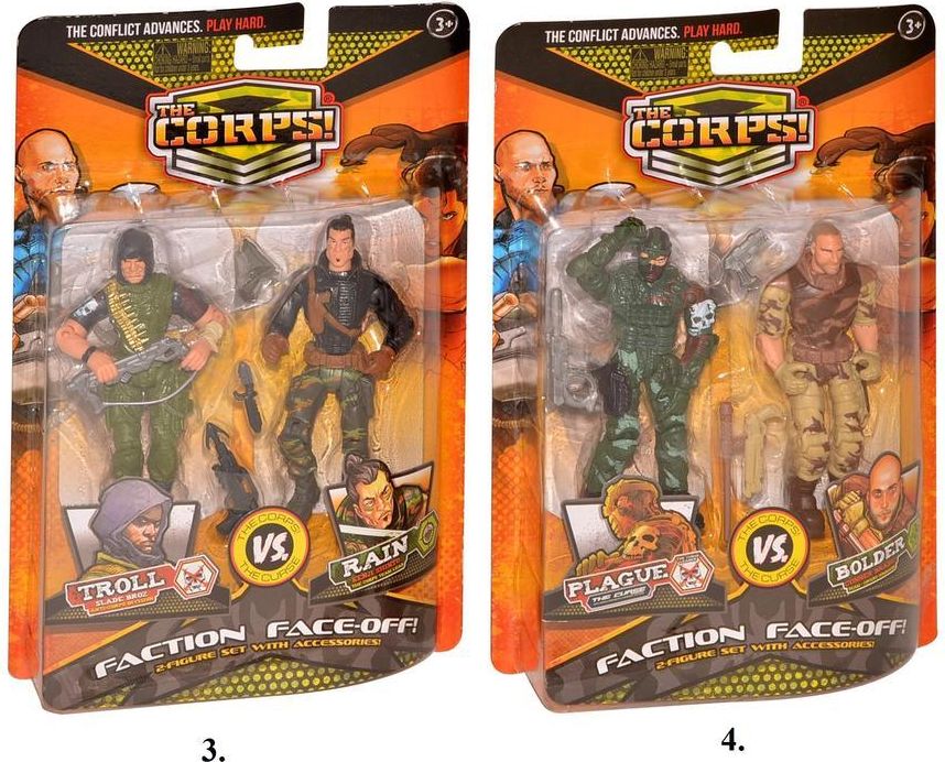 The Corps The CORPS! Voják set 10cm /4 druhy - obrázek 6