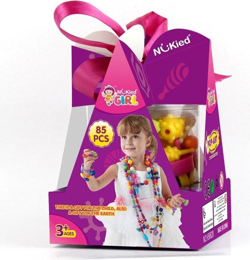 Wiky kreativita Wiky Korálky spojovací 85 ks - obrázek 1
