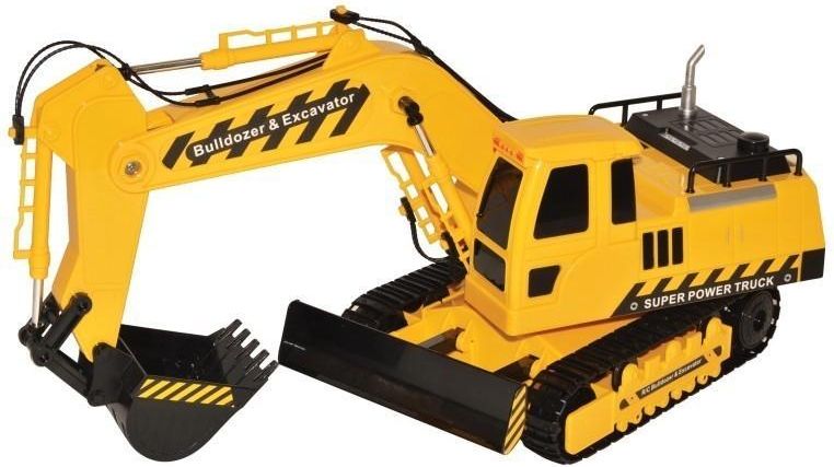 Wiky RC Wiky Pásový bagr a buldozer s pultem RC - obrázek 1