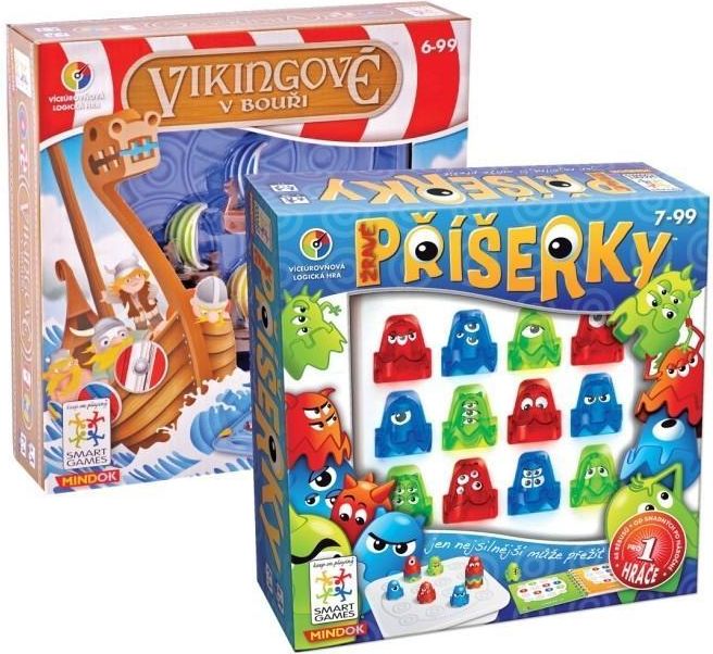 Smart games SET Vikingové+Žravé příšerky - obrázek 1